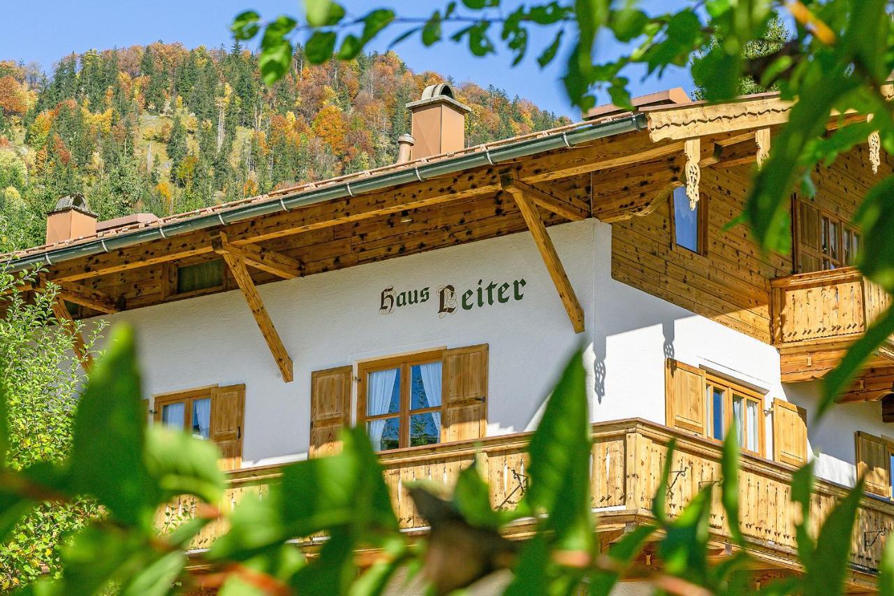 ホテル Haus Leiter ライト・イム・ヴィンクル エクステリア 写真
